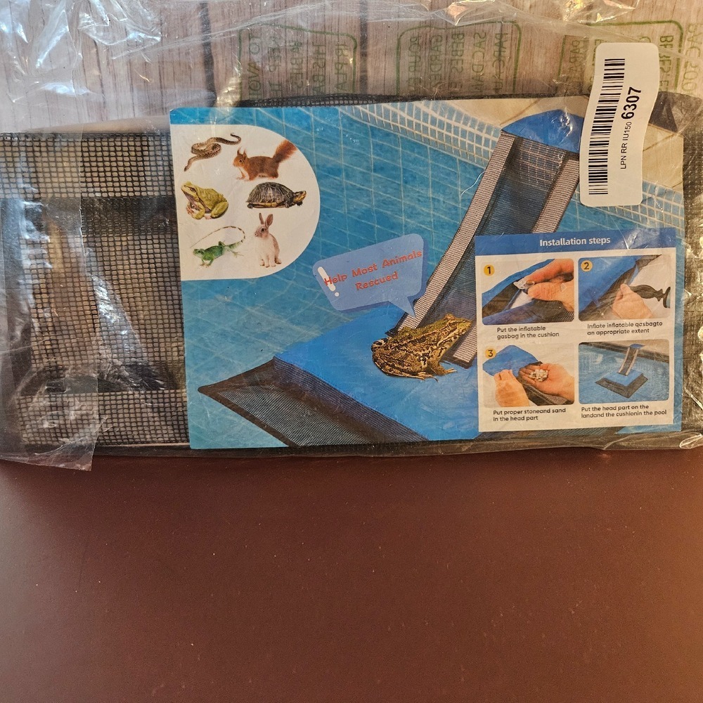 Animal Saving Escape Ramp for Pool Critter Saving‎ Safety Device